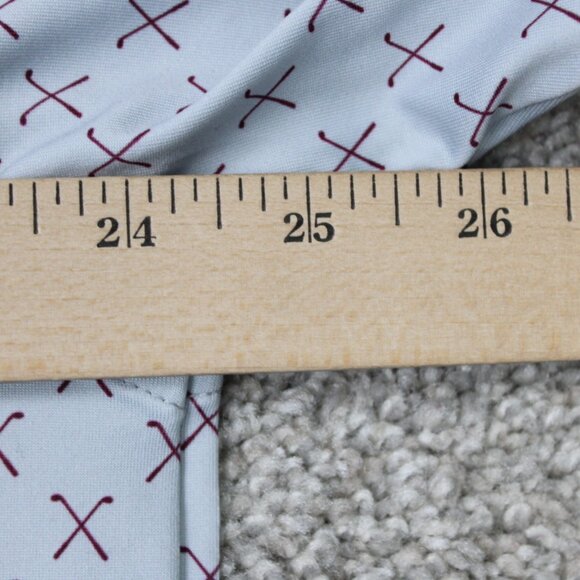 Maelreg Performance AOP Polo Shirt Mens XL Gray/Red Golf Club All Over Print S/S - Picture 11 of 13